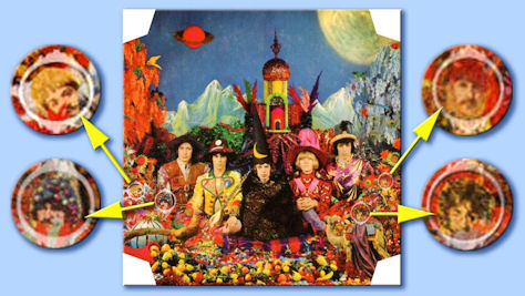 11_mejores_portadas_the_beatles_The Beatles - Sgt. Peppers (The Beatles en Their Satanics Majesties Request)